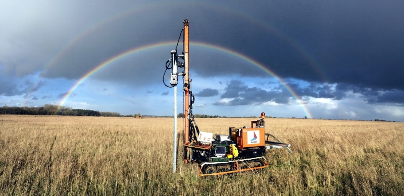 Pile driver machine