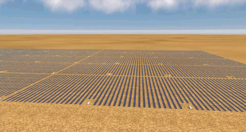 120MWp Solarfarm in Nevada